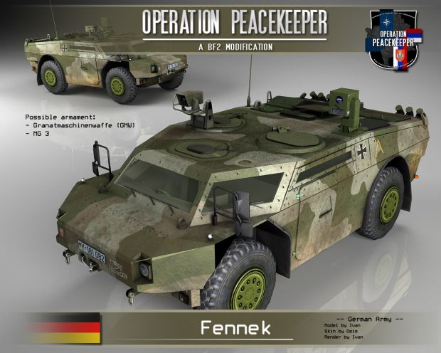 Fennek skinned
