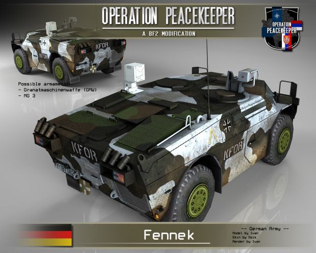 Fennek skinned