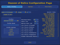 New Configuration Page