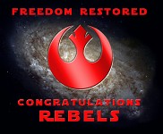 Rebel Victory Screen