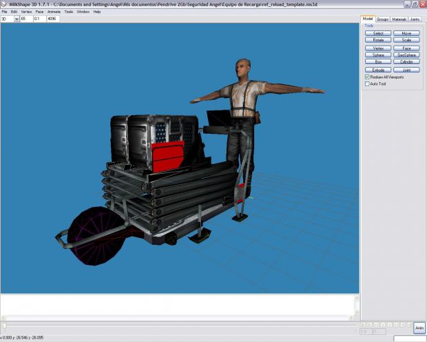 Trolley reloader