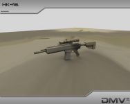 Hk 416 W.I.P semi-skined