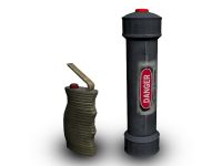 Skinned remote pipe bomb