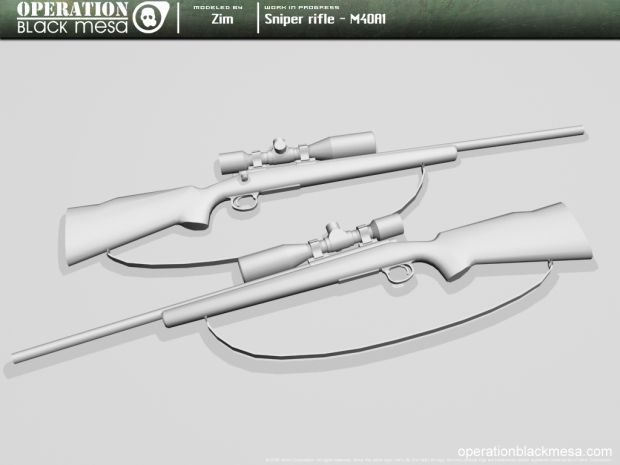 Sniper rifle - M40a1