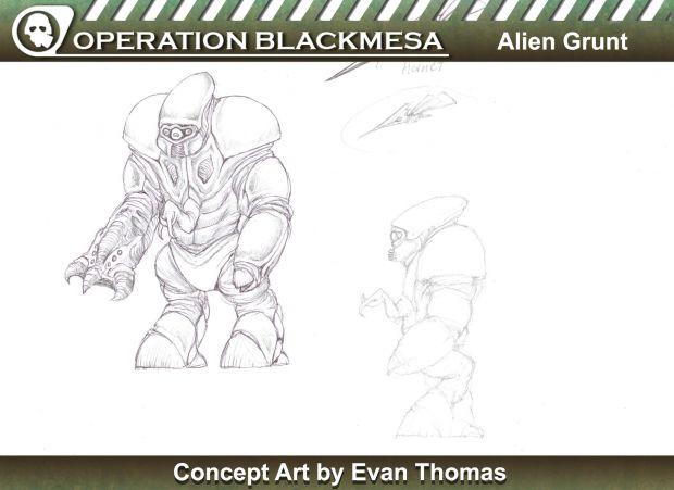 Alien Grunt Concept