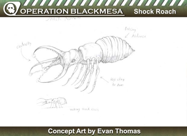 Shock Roach Concept