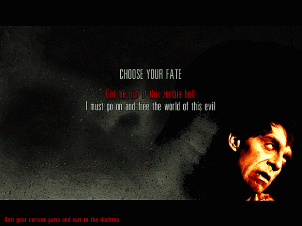 DOTD_Quit Game Screen