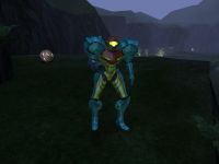 Cyan Samus