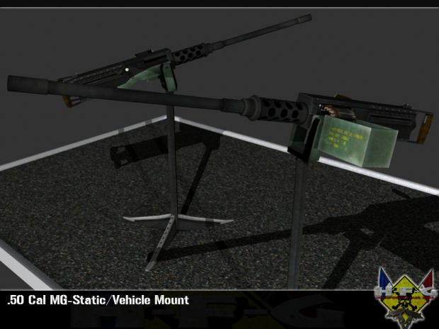 50 Cal mounted