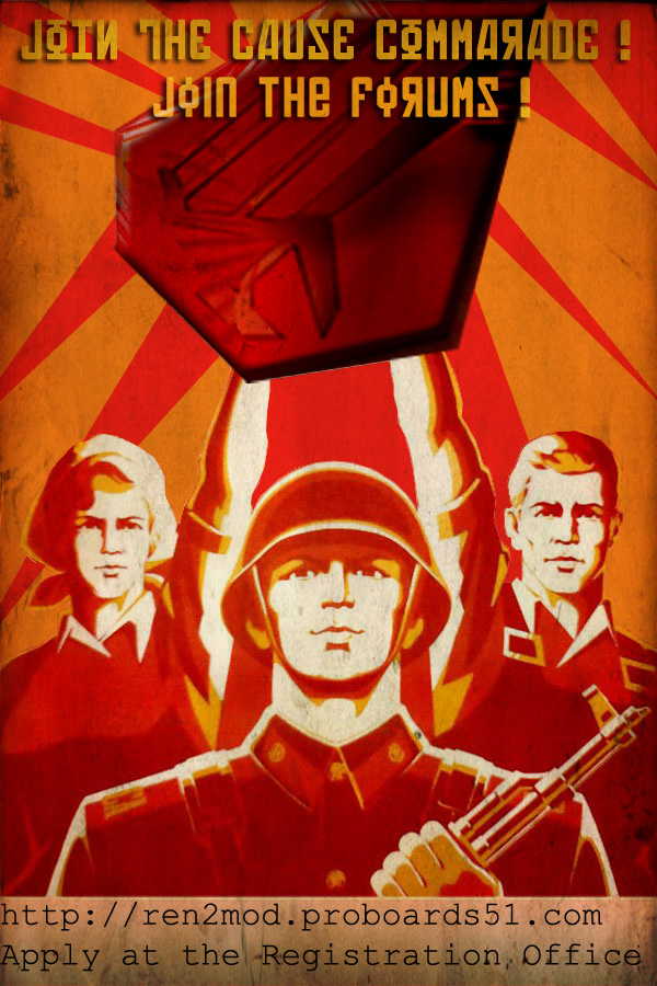 Red Phoenix Propaganda Poster