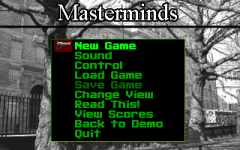 Main menu