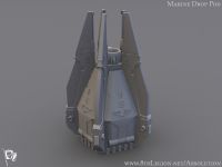 High-poly Drop Pod