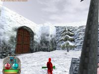 The frozen summit...