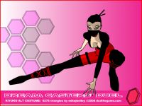 Kiyoko's redesigned alt costume render