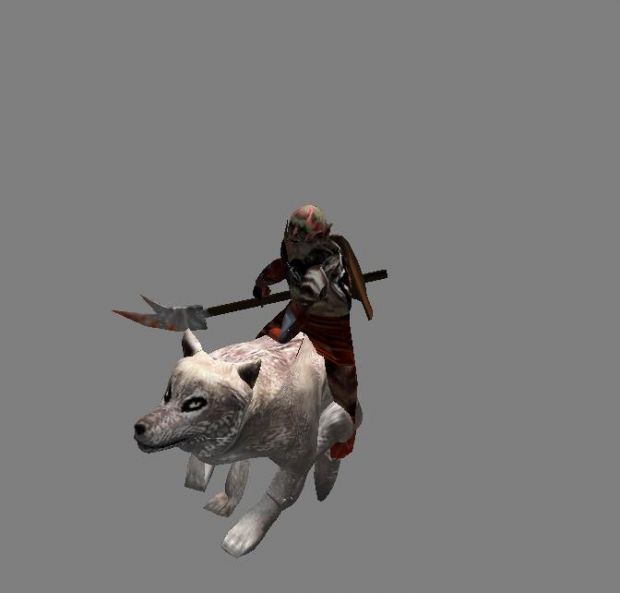 Mordor Wolf Rider