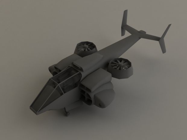 GDI Orca Fighter render front