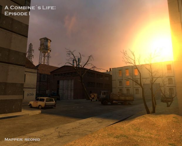 Abandoned industrialzone