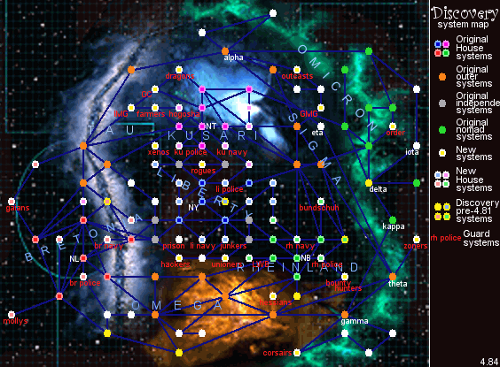 Discovery v4.84 System Map