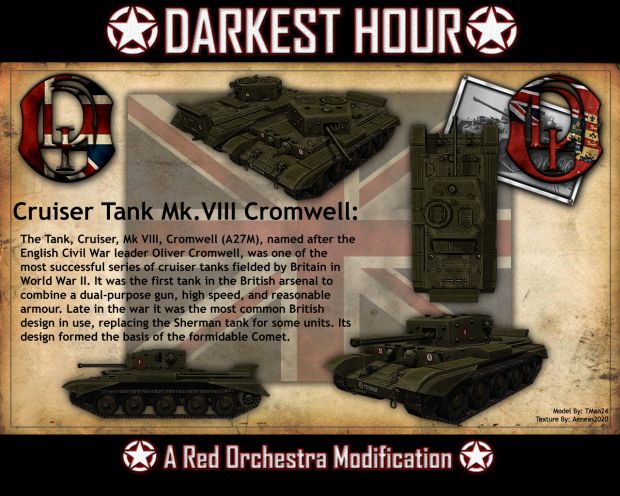 Cruiser Tank Mk. VIII Cromwell mk. IV