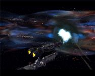 Corlean Fleet against the Imperial Fleet
