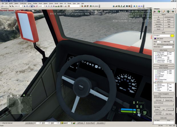 Jeep Wrangler in CE2 (Interior)