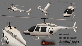 Bell 206 Jet Ranger (Black Mesa Version)