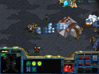 EFF ground forces attacking an EFF base