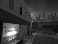 Intro B&W Police Station