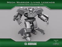 Clan Kodiak Battlemech posed