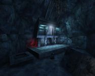 Frozen cave