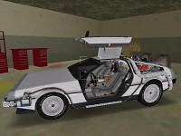 BTTF DeLorean in game shots