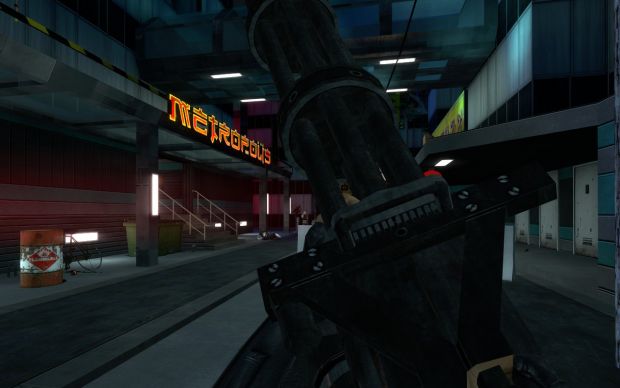 The new Chaingun in action!
