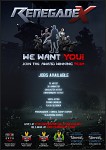 Renegade X is looking for talent!