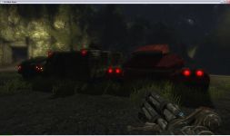 Humvee, Stealth Tank, and APC Ingame 2