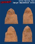 3D Model - Large Sandstone Rock