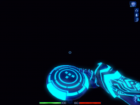 Updated skin for "Tron Legacy Code" disc