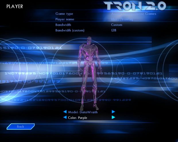 New DataWraith Multiplayer Character