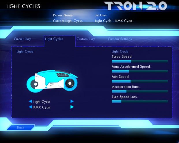 New Cyan Light Cycle