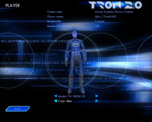 9V Blue Tron