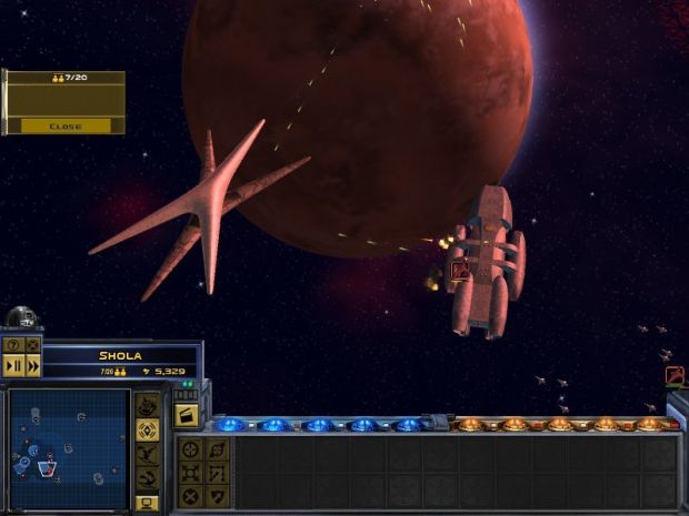 Cylon Basestar  VS Galactica