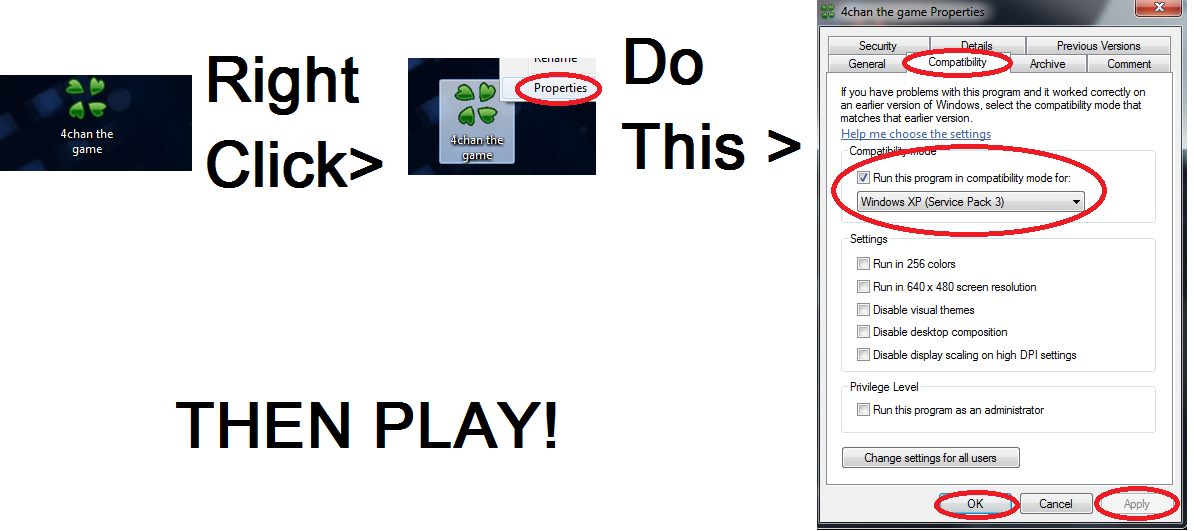 How to get it to run! How to get it to run!