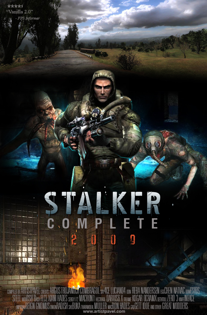 STALKER Complete 2009 (2012) mod for S.T.A.L.K.E.R. Shadow of Chernobyl