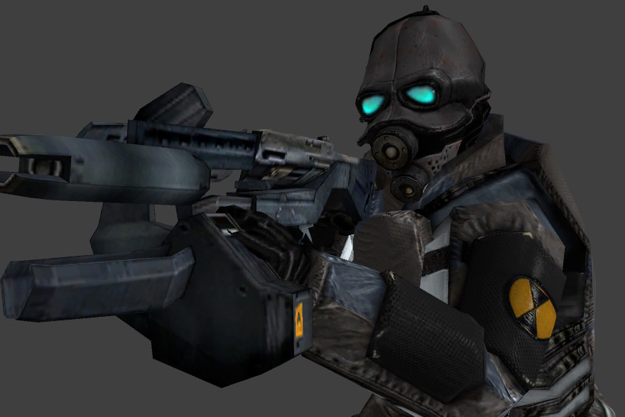 Combine Soldier with AR2/Pulse-Rifle