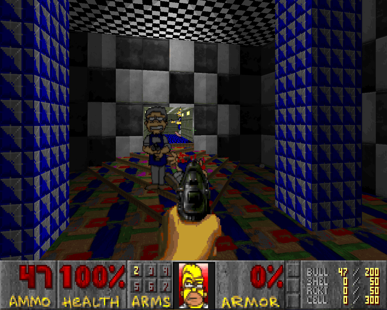 Preview Image. Ultimate Simpsons Doom