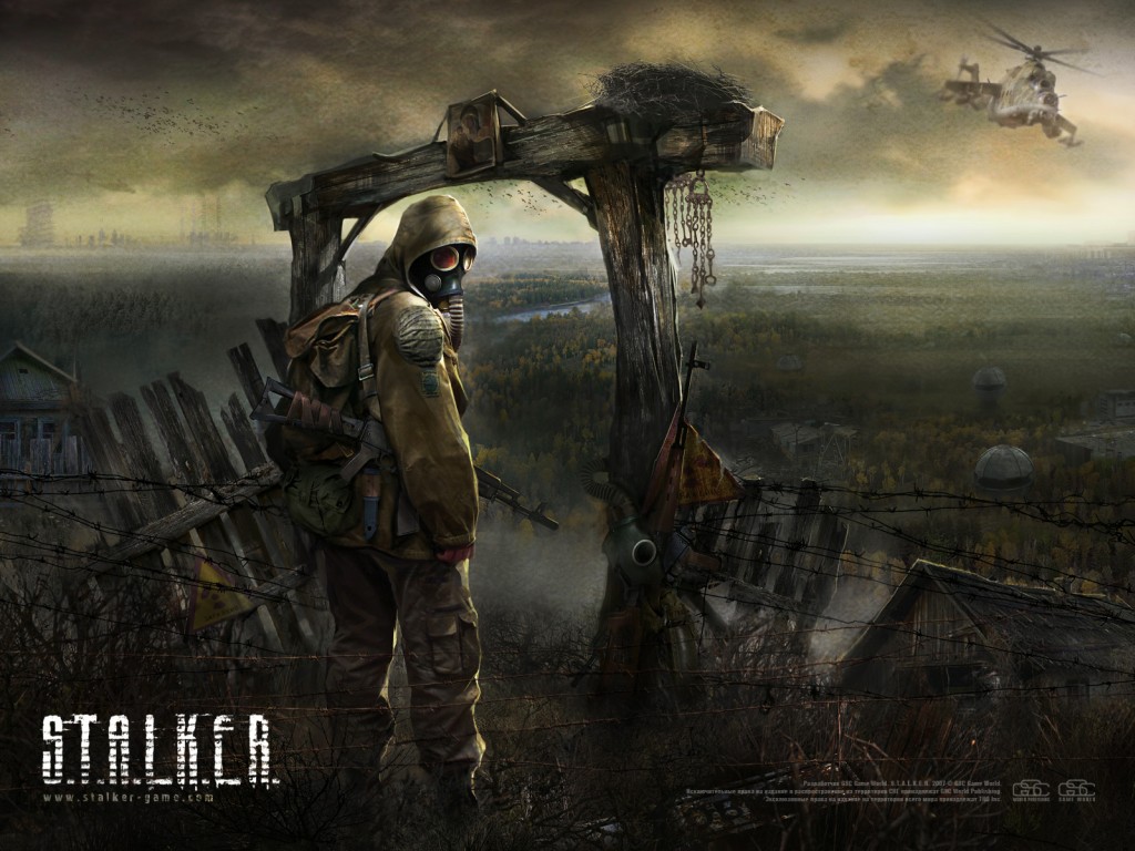 Four STALKER wallpapers: Artificial intelligence, Beautiful world, 