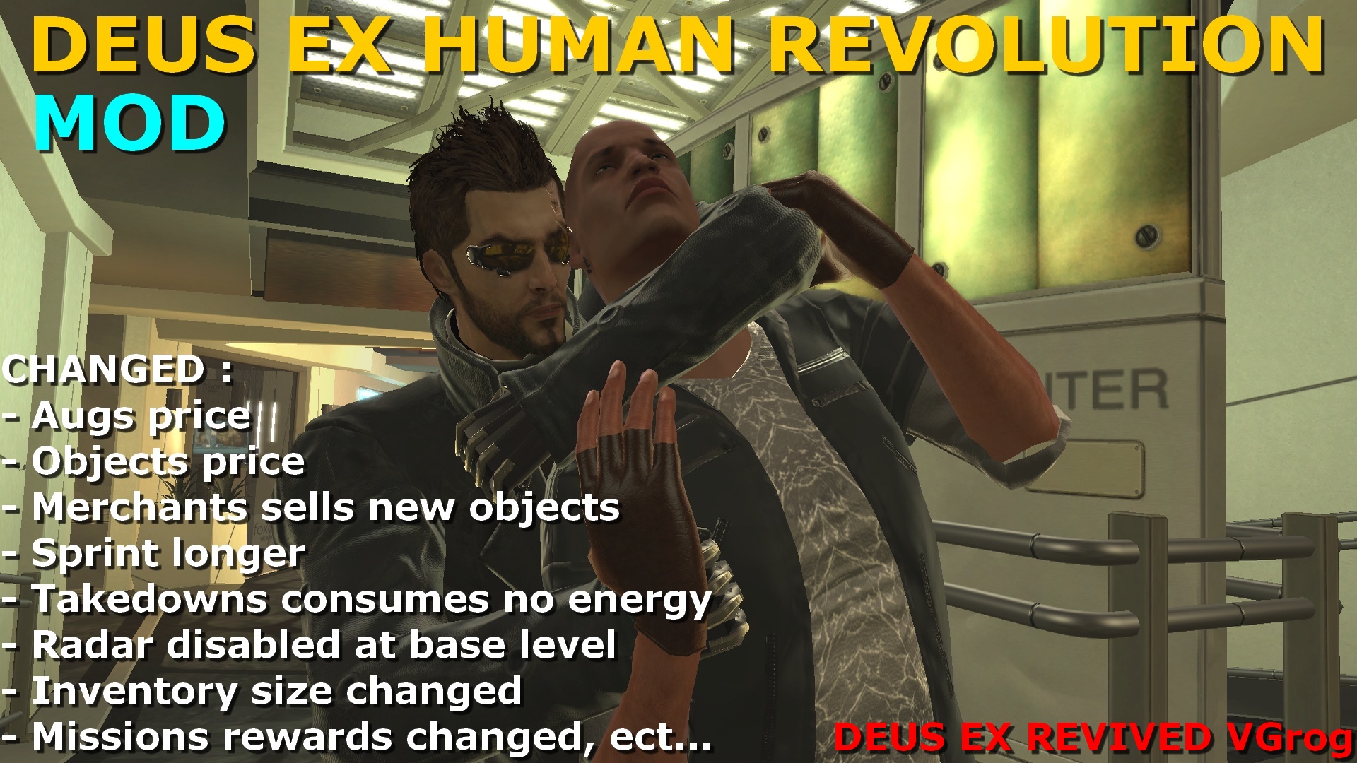 Deus Ex Human Revolution Inventory Mod