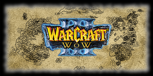 world of warcraft logo. version of Wc3:WoW,