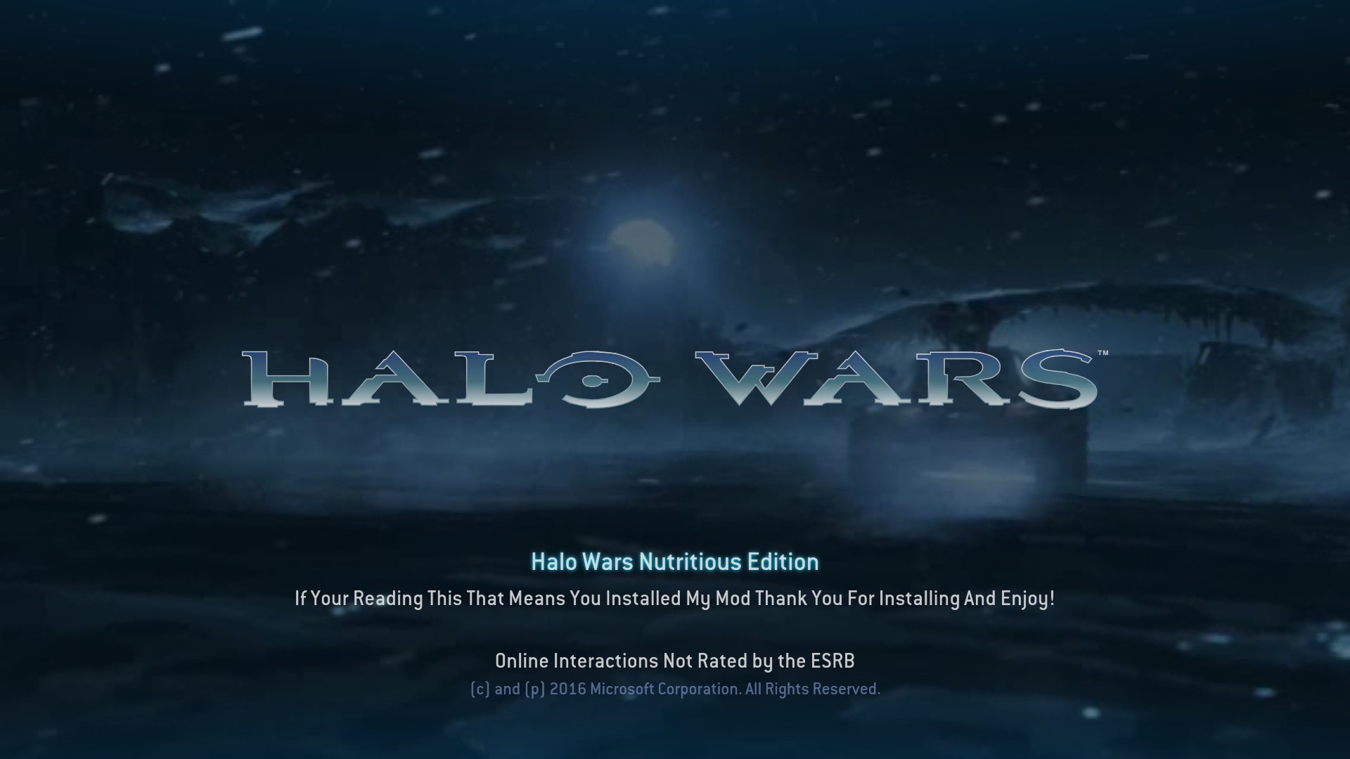 Halo Wars Nutritious Edition File Moddb