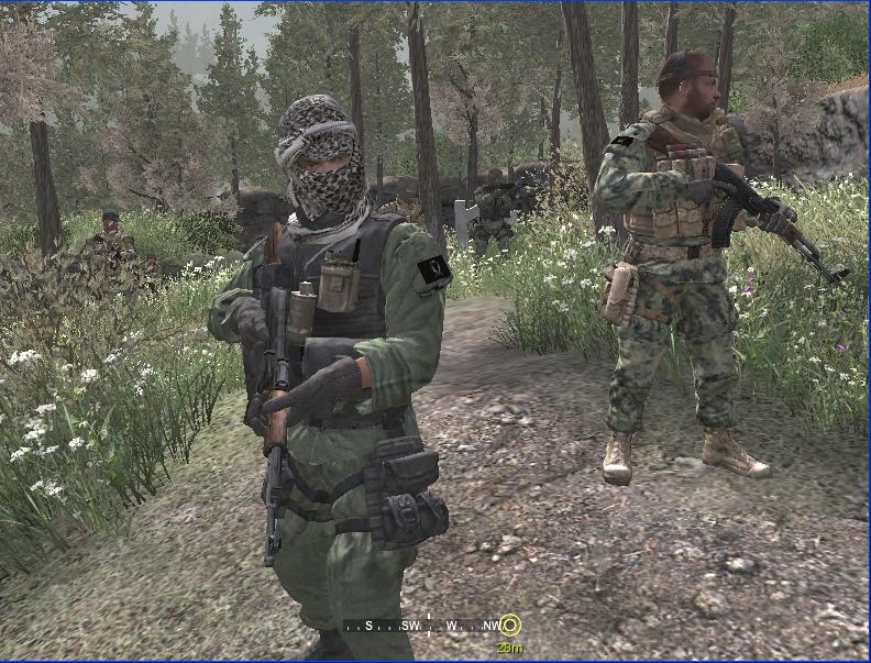 New Spetsnaz Zakhaev Against Al Assad Addon Combined Models Cod Mw