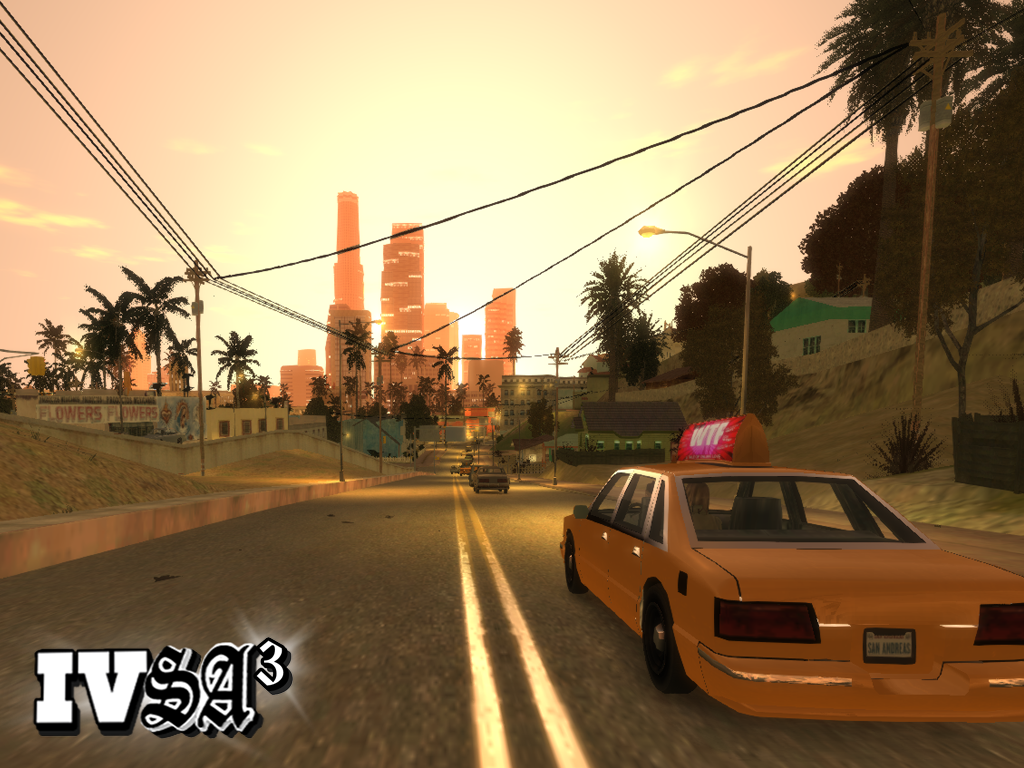 Grand Theft Auto IV: San Andreas BETA 3 Gameplay 4K